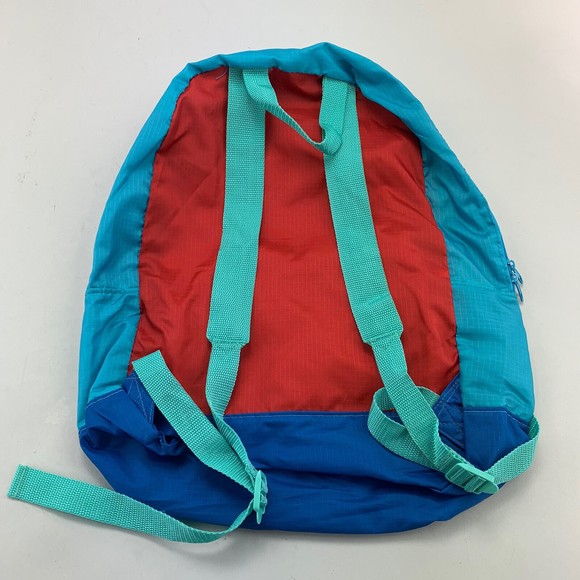 Chubbies Stowaway Lightweight Zip Backpack Patriotic Eagle USA Design Blue Red - Picture 2 of 6